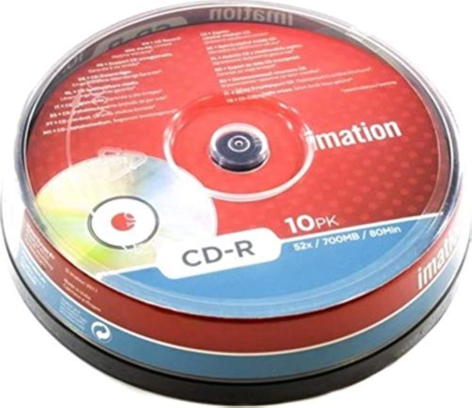 Imation Compact Disc - CD-R - 700 MB (10 pcs Pack): Buy Online at